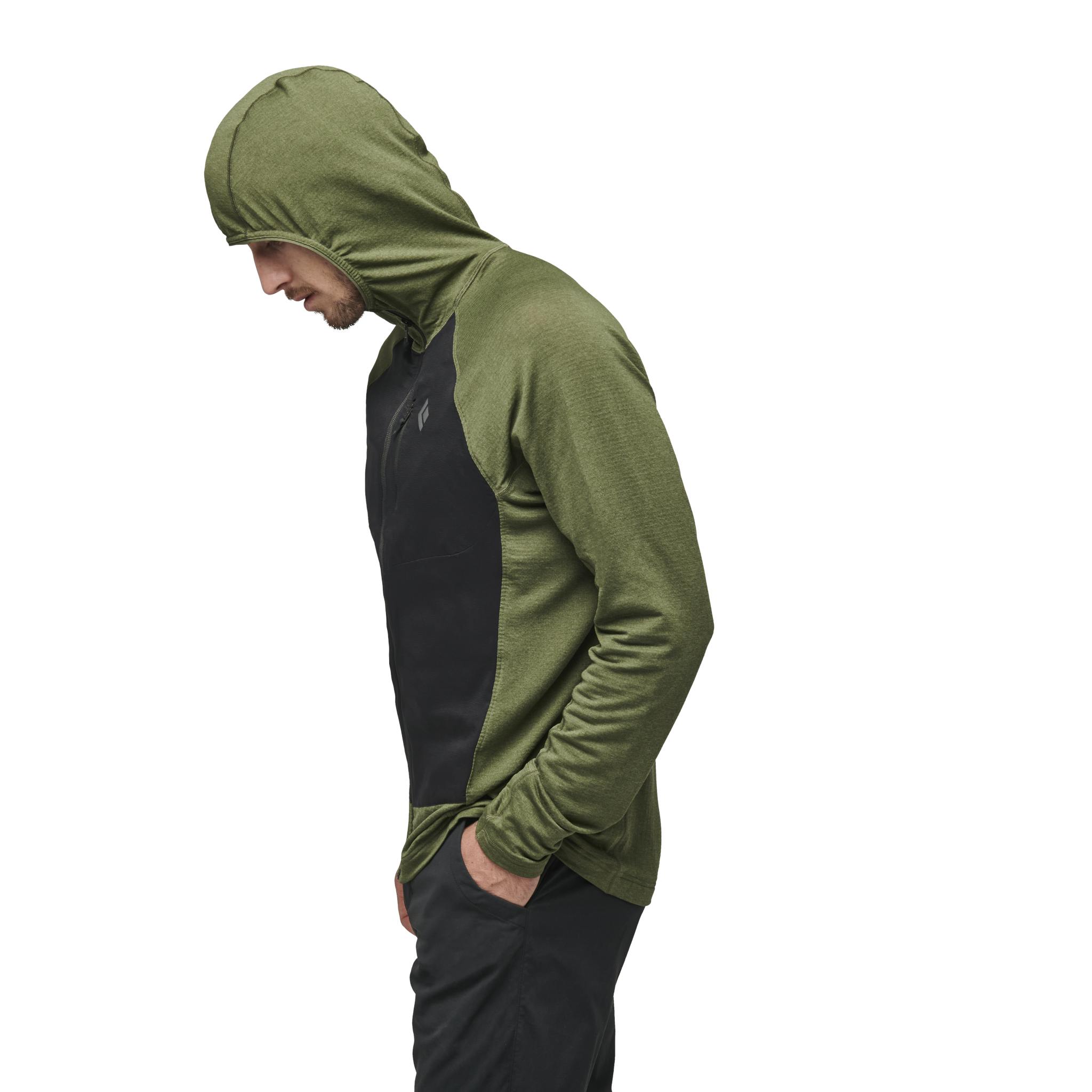 Hybrid shop fleece hoodie